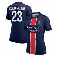 Koszulka piłkarska Paris Saint-Germain Randal Kolo Muani #23 Strój Domowy dla kobiety 2024-25 tanio Krótki Rękaw